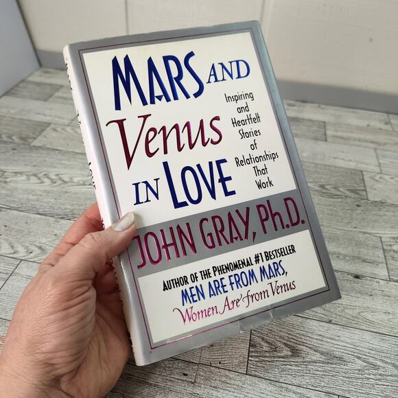 Mars and Venus in Love by John Gray PhD Inspiring Heartfelt Stories Relationship - Picture 1 of 15
